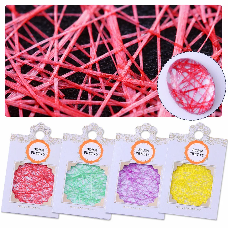 1 лист блестящая линия чистая 3D наклейка для ногтей Красный Зеленый Фиолетовый