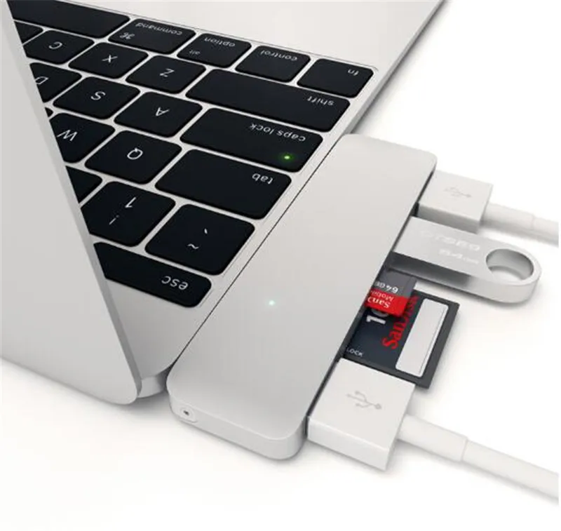 USB 3.0 5 in 1 OTG Card Reader Metal reader Type-C TF HUB+SD Micro SD For Laptop PC Phone | Компьютеры и офис