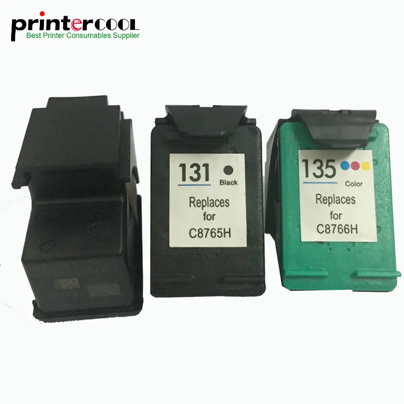 Einkshop 131 135 Заправляемый картридж с чернилами Замена для hp Deskjet 460 5743 Photosmart 2573 PSC1600 1613