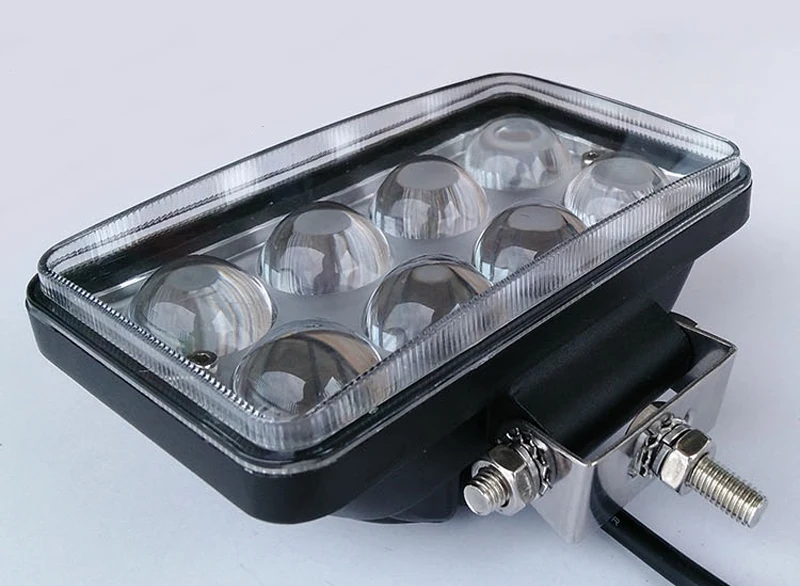 2 шт. 4D точечный светодиодный автомобильный трактор RV Противотуманные фары для