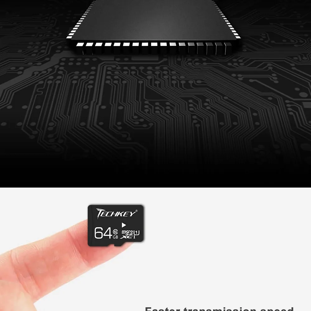 Лучшее качество 32 ГБ Micro SD пройти h2test карта памяти класс 10 64 16 8 TF Microsd флэш-диск