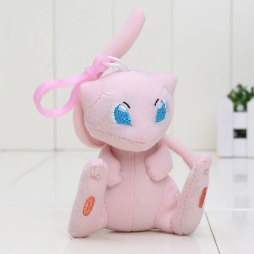 9-12 см новая карманная плюшевая кукла подвеска Bulbasaur Eevee Piplup Charmander Squirtle плюшевая игрушка мягкая кукла брелок с крючком