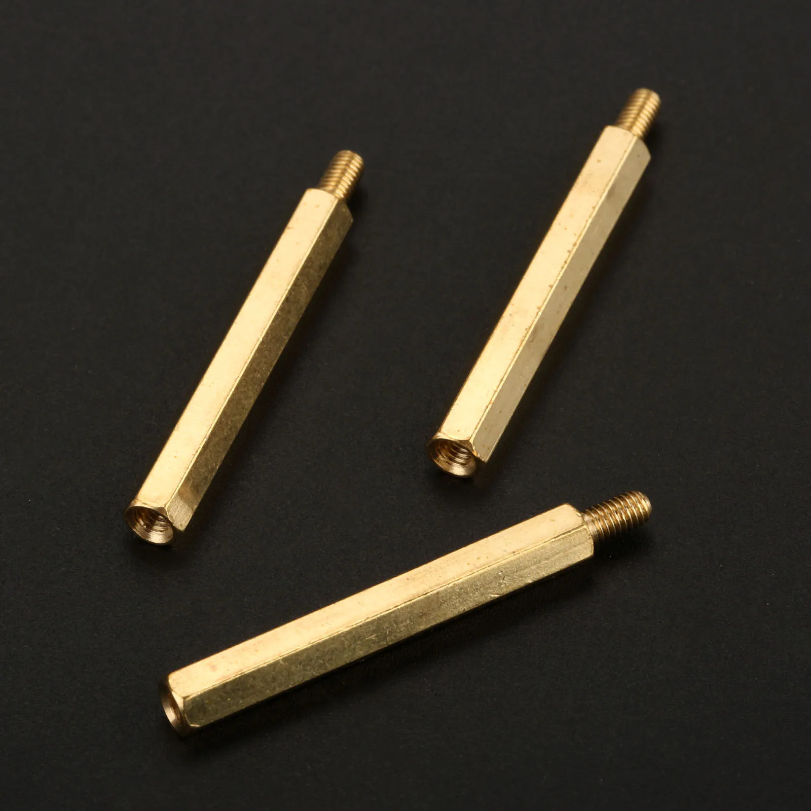 10Pcs M3 Male Hex Hexagonal Brass Pillars Standoff Spacer 12+6/15+6/20+6/25+6/30+6/35+6MM Stud Hollow | Обустройство дома
