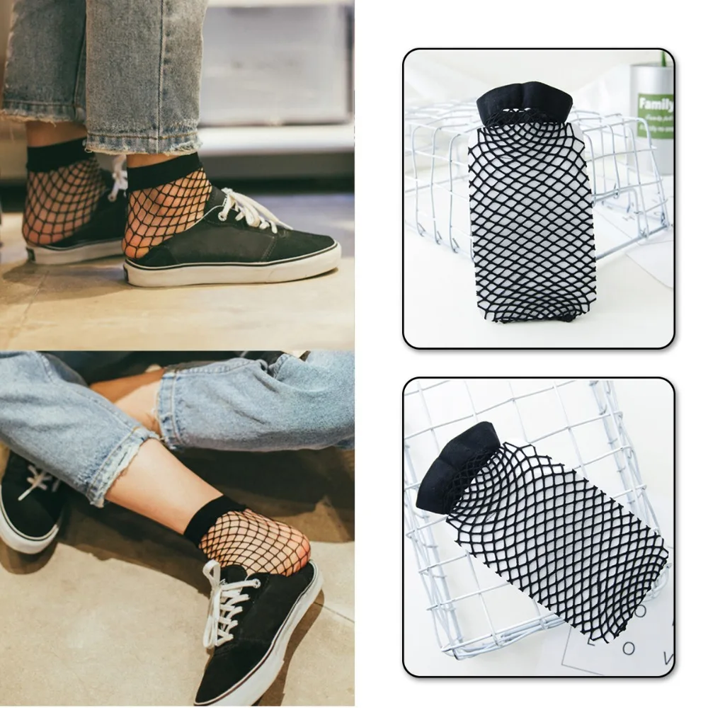 Женские незаменимые Полые Носки модные сексуальные ажурные носки