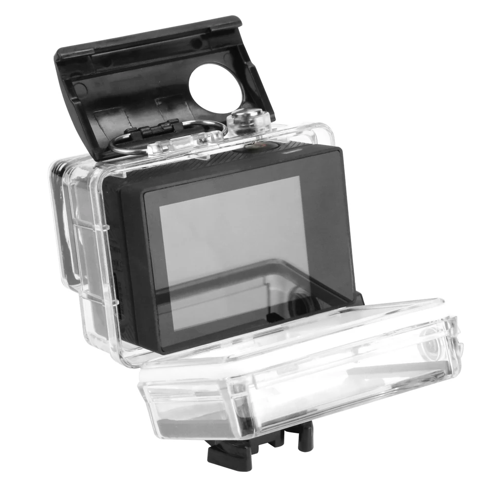 Водонепроницаемый задний Чехол BacPac для GoPro Hero 4/3 + ЖК экран/расширение батареи