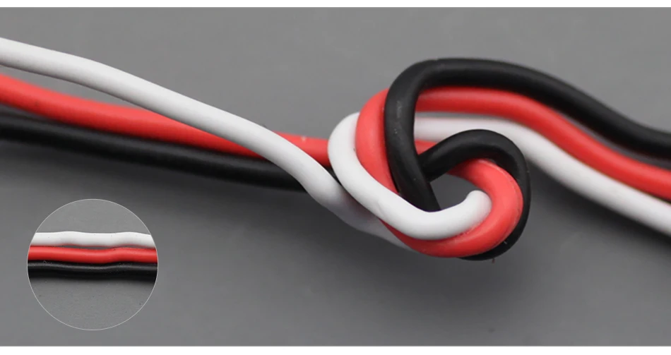 Сервоудлинитель 5 м 26AWG провод Расширенная проводка 30 ядер шнур свинец для радиоуправляемых вертолетов беспилотных автомобилей diy аксессуары