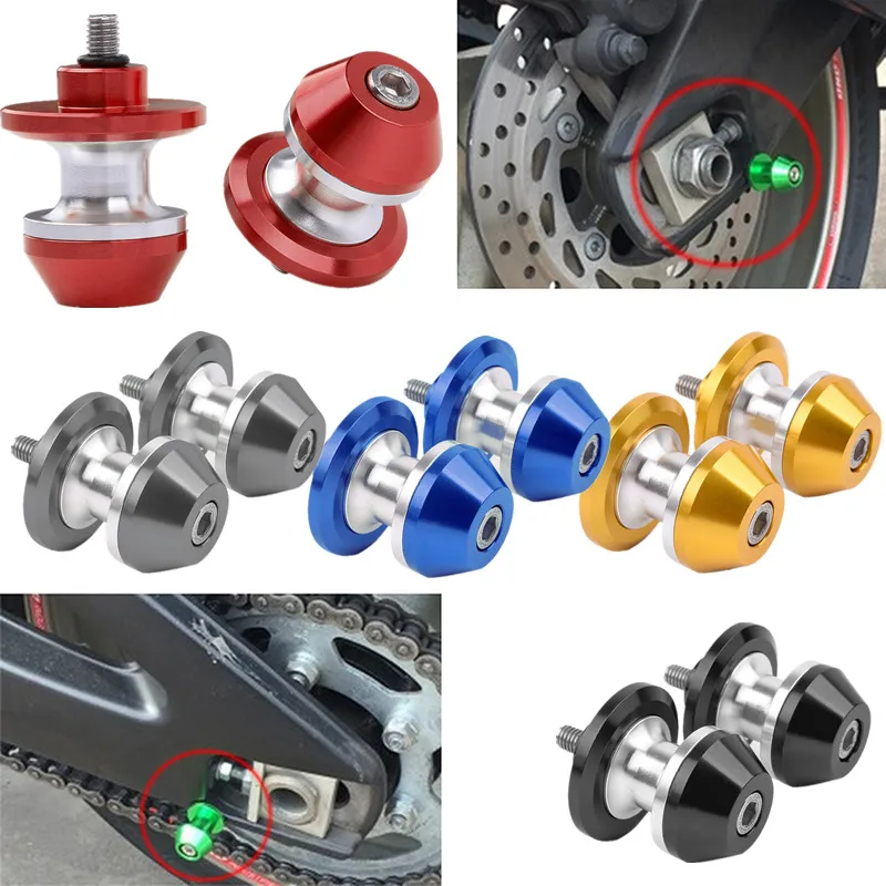 8 мм маятниковые катушки Слайдеры для всех моделей Honda Suzuki Ducati Kawasaki Z800 Z900 ZX10R ZX6R BMW