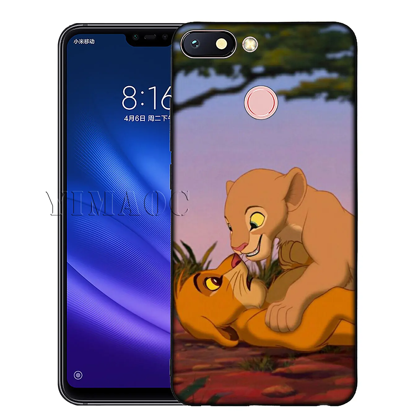YIMAOC мультфильм Король Лев Мягкий силиконовый чехол для телефона Xiaomi Mi 10 9 9T CC9 CC9E 8