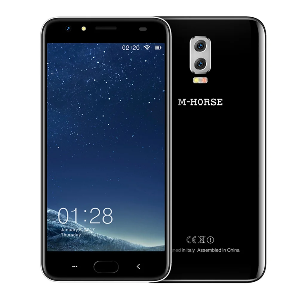 M HORSE Мощность 2 6000 мАч 5 ''HD Android 7 0 4 г сотовый телефон 8MP + 2MP ядра ГБ 16 двойной