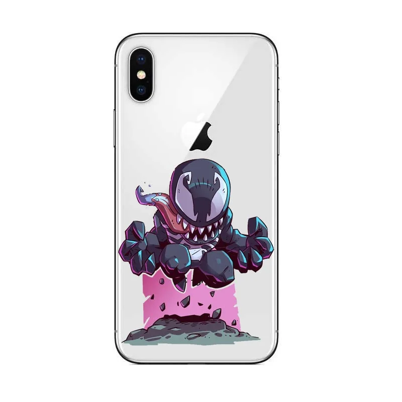 Новейший прозрачный мягкий силиконовый чехол для iPhone X 10 6 6S Plus 7 7Plus 8 8Plus 5 5S SE 5C |