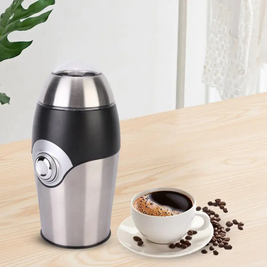 200W 600ml Electric Coffee Grinder Machine Coffee Bean Nut Spice Herb Mill Blade Grinding Machine Blender Home Kitchen EU220-240