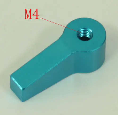 

M4 Knob Thumb Screw head L Shape Screw head blue color Strong and durable