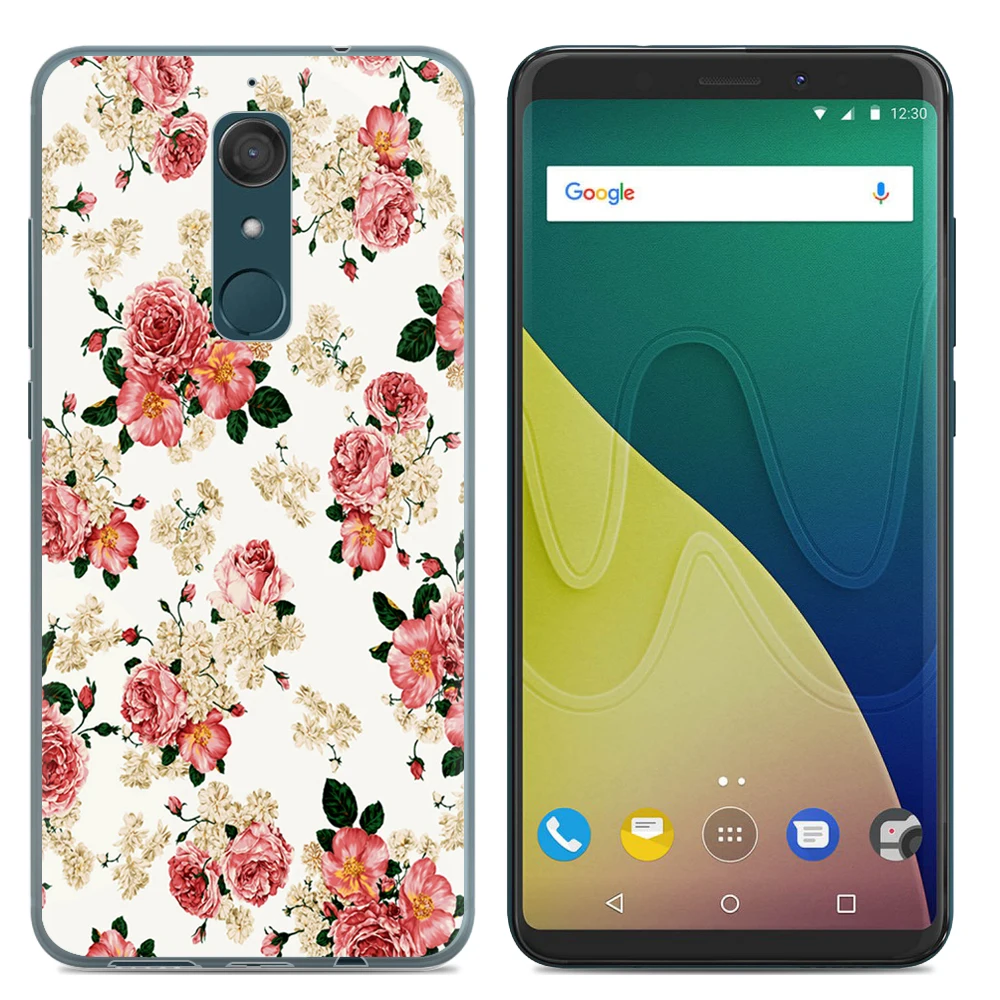 YIKS СПС Coque Wiko View XL 5 99 дюймов чехол роскошный Мультфильм ТПУ для мягкий силиконовый