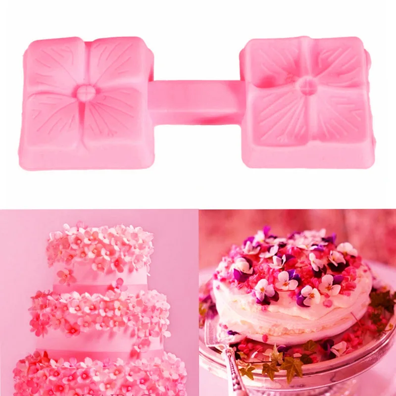 1 шт. силиконовая форма для торта в виде цветка клевера|baking mould|cake mold fondantchocolate decoration |