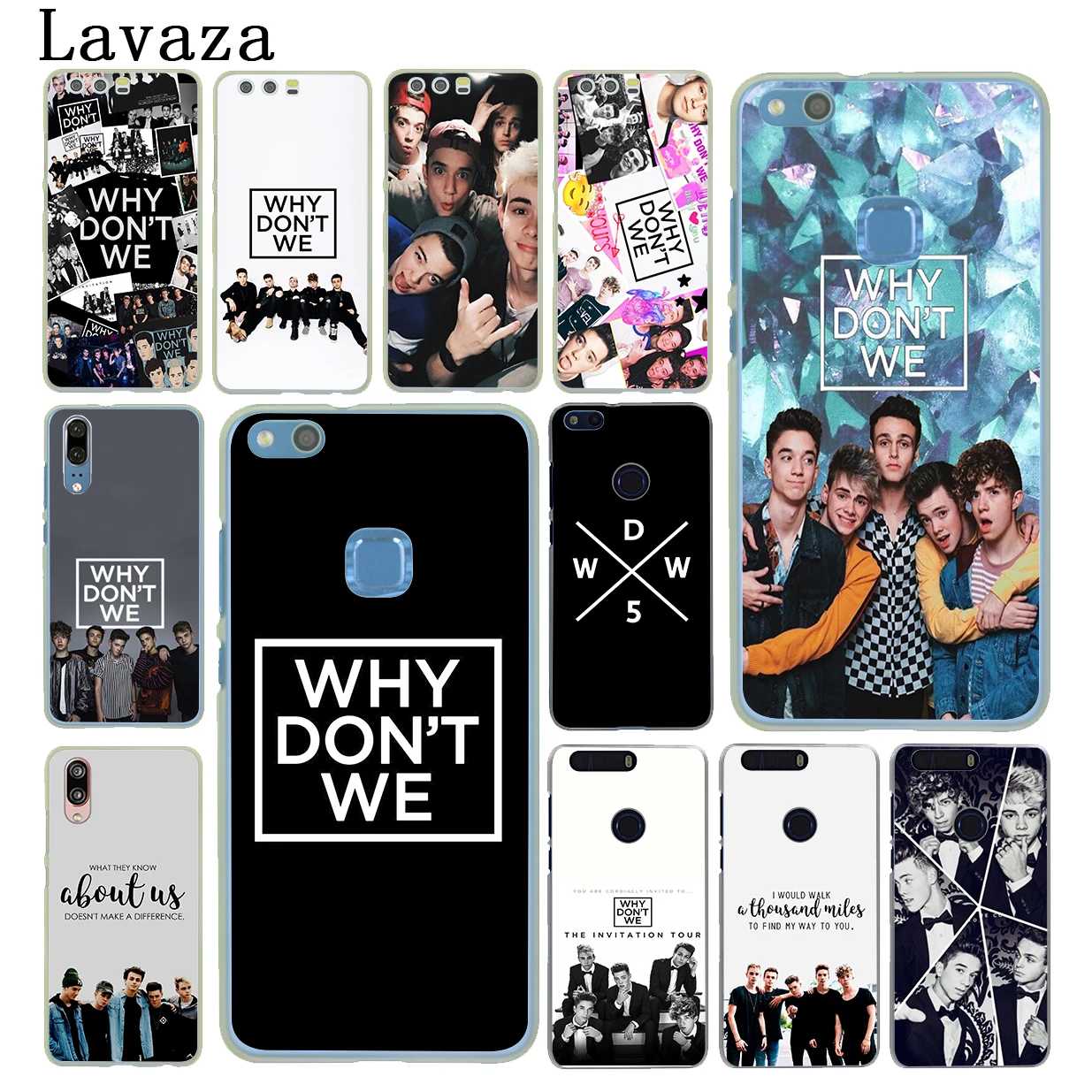 Lavaza почему бы нам не Твердый чехол для huawei Y9 Y7 Y6 Prime 2018 2019 Honor 20 10 8 8C 8X9X9 Lite 7C 7X 7A Pro