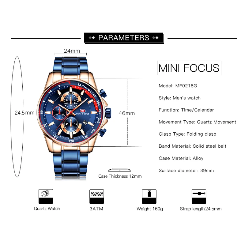Мужские модные спортивные кварцевые часы Relojes брендовые Роскошные
