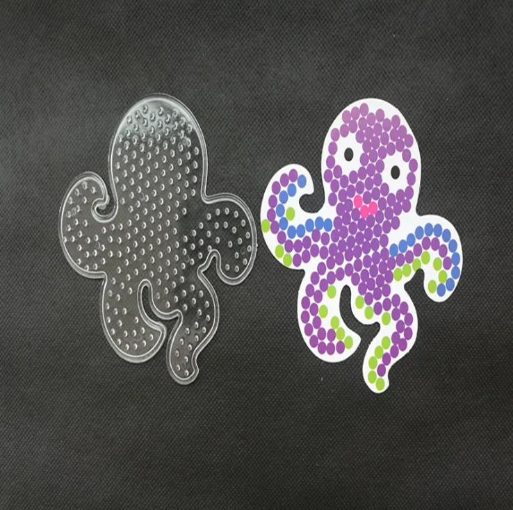5 мм Хама бусины Pegboards с Рисование Perler бусины для детей ремесло предохранитель бусины головоломки узоры DIY игрушки Пазлы шаблон