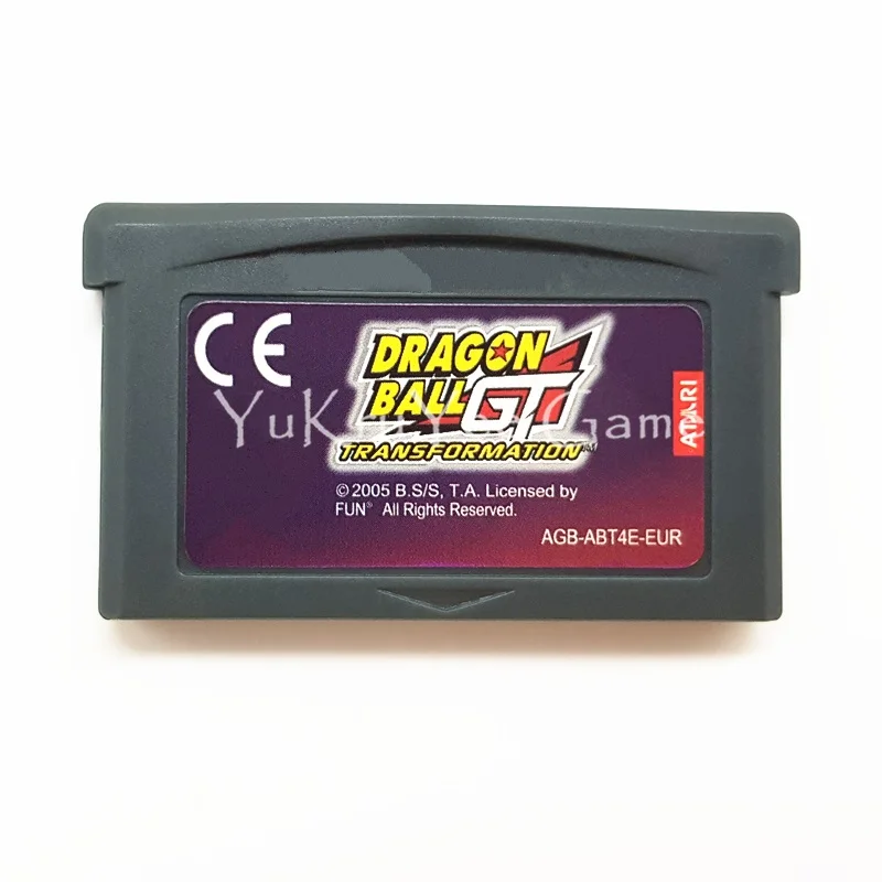 GT Transformation Dragon Ball серия Видеоигры карта памяти картриджа для 32 бит аксессуары для консоли - Цвет: GT Transformation
