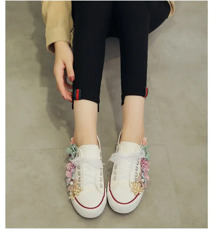 Женские кроссовки; chaussures femme; парусиновая обувь; zapatillas mujer; повседневная обувь на плоской подошве; Цвет белый; Женская Осенняя обувь; sapato feminino