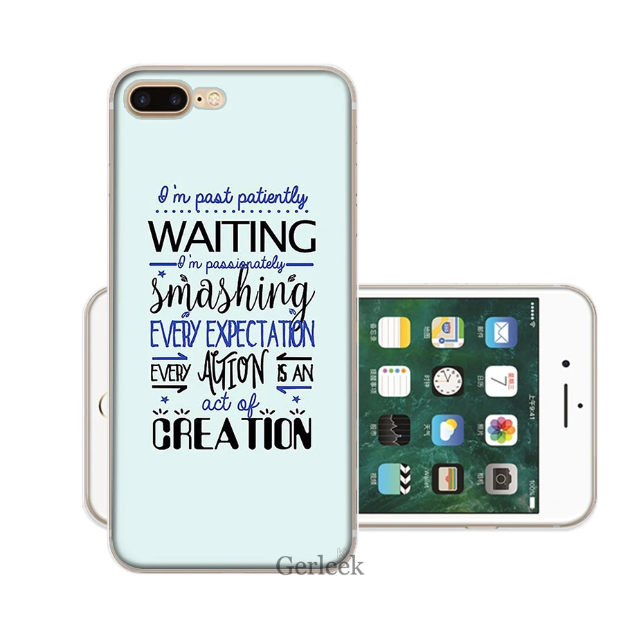 4 Hamilton музыкальная лирика Телефон чехол для iPhone 7 8 6 6S 5 5S SE iPhone 11 Pro XR X XS максимальный чехол - Цвет: 4