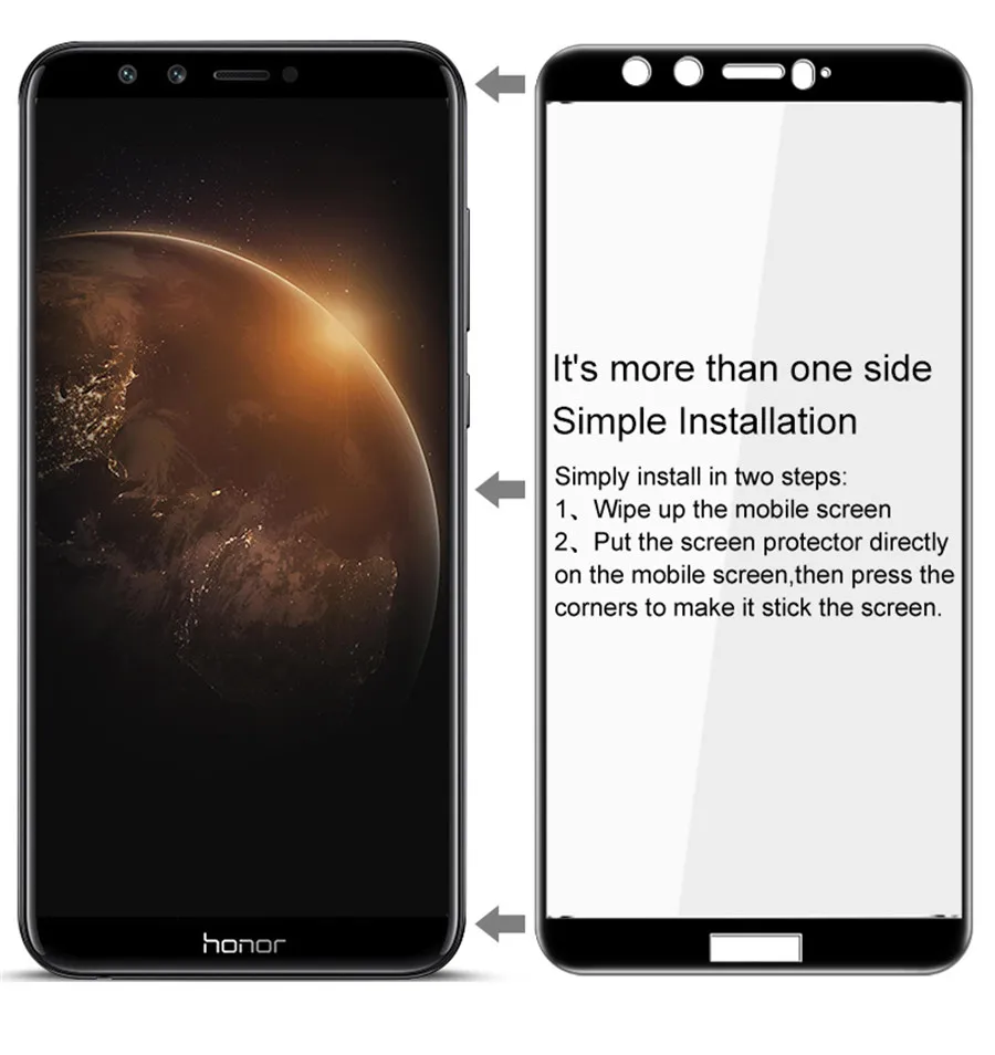 Закаленное стекло Imak Для Huawei Honor 9 Lite полноэкранная защита премиум класса 5 65 дюйма
