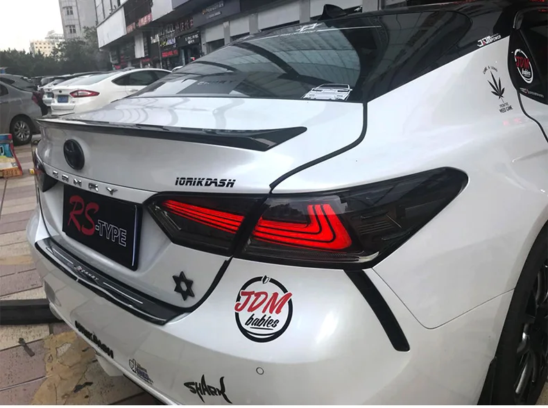 4 шт. Набор для автостайлинга для Toyota Aurion Camry светодиодный задний фонарь для Benz стиль светодиодный задний фонарь светодиодные задние фары задняя лампа