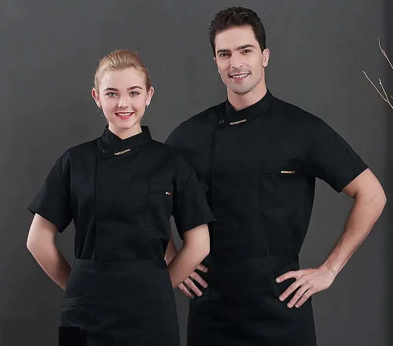 Новое поступление 2019 Мужская Рабочая одежда для кухни ресторана готовки форма