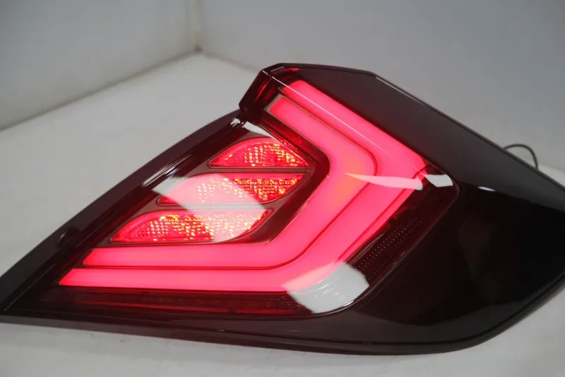 Светодиодный задний светильник для HONDA Civic, 2012, 2013 лет, дымчатый черный Задний светильник s, задний фонарь с обратной парковкой, поворотным сигналом для бега