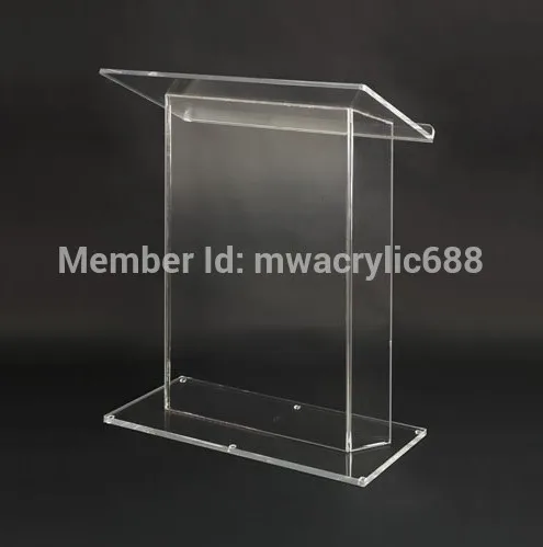 

Free Shipping HoYodeMonterrey Price Reasonable Acrylic Podium Pulpit Lectern