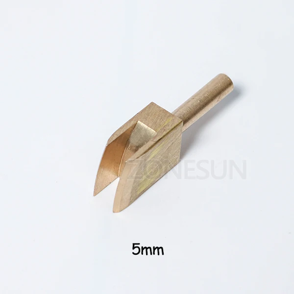 5mm width ZONESUN 10 шт. одна линия 1-8 мм кожаный край для герметизации DIY инструмент латунь паяльник край маркировки кожевенное ремесло инструмент embosser - Цвет: 5mm width