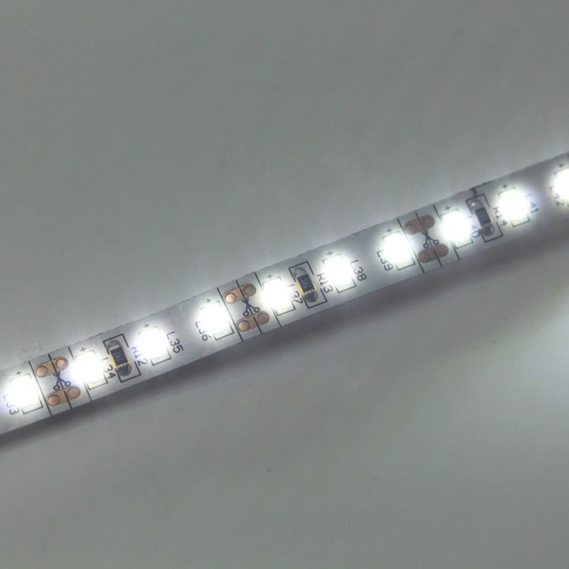 Светодио дный полоски 3014SMD 600 светодио s один Цвет DC 12 В 5 м/лот 1 гибкая