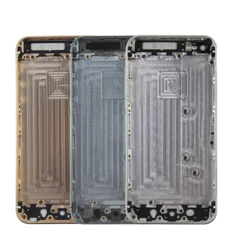 Средняя рамка Шасси для IPhone 5G 5S 5SE задняя батарея Дверь крышка Корпус телефона