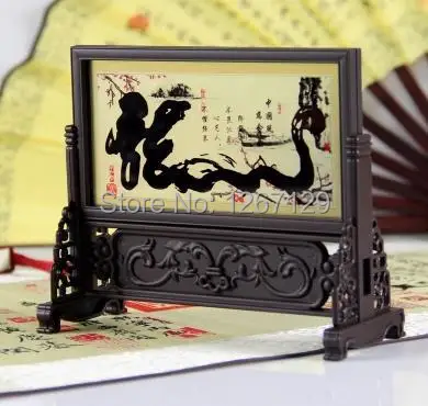 Ландшафтная маленькая скатерть с китайским ветром предметы мебели для стола