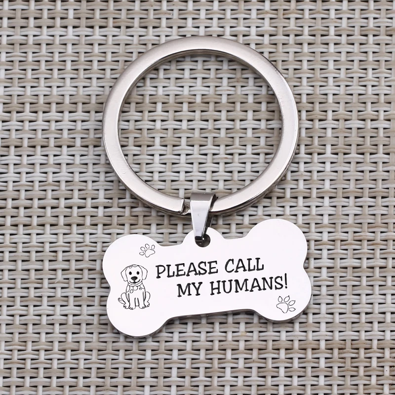 Шарм мини Собака ID брелок ошейник для домашних животных кулон ювелирные изделия