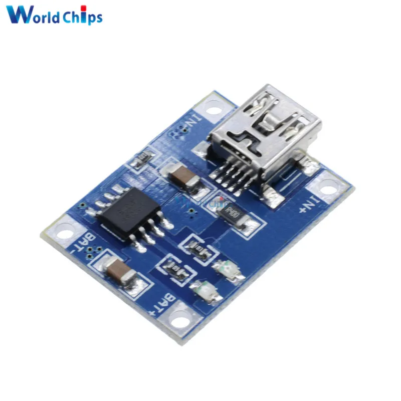 Зарядный Модуль TP4056 BMS 18650 10 шт. защитная плата для зарядки литиевой батареи Micro USB
