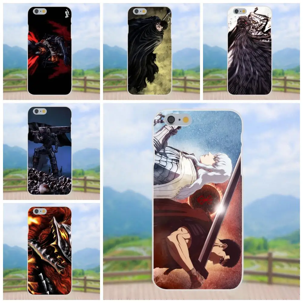 Берсерк аниме для Moto G G2 G3 G4 G5 htc 530 626 628 630 816 820 один A9 M7 M8 M9 M10 E9 плюс U11 прекрасный