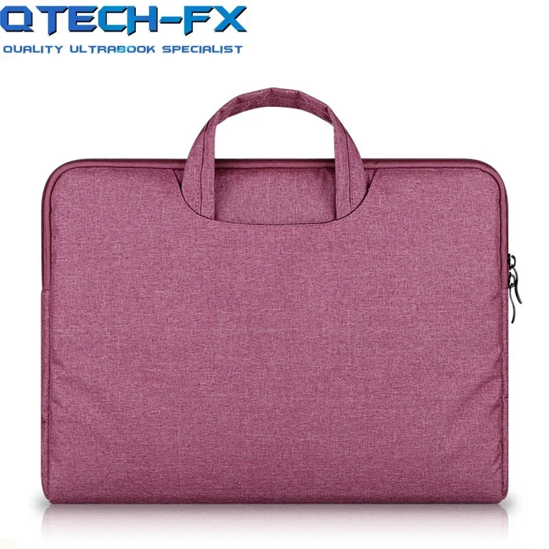 2019 Fashion Laptop Handbag 13.3/14/15/15.6inch Men and Women Sleeve bag for QTECH Lenovo HP Dell Notebook Computer Gift Pink | Компьютеры