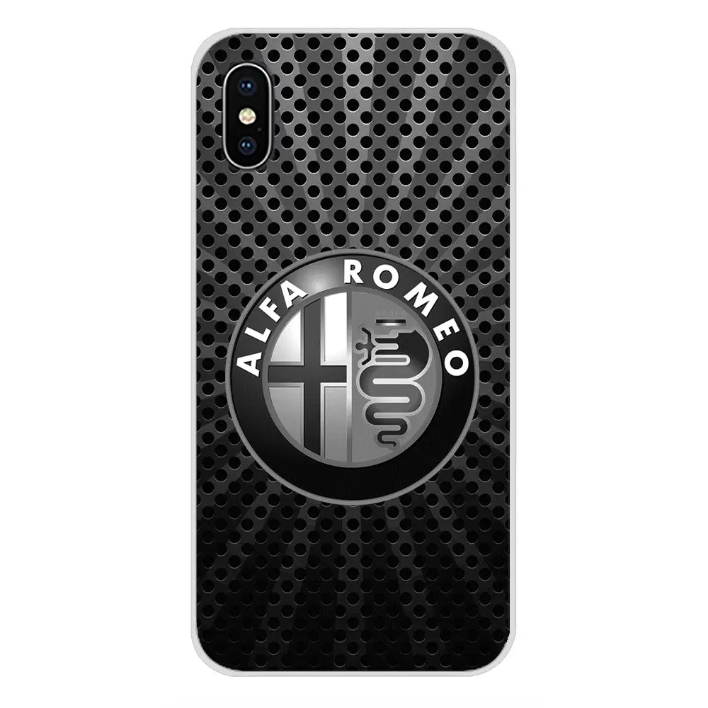 Alfa Romeo Логотип для Xiaomi Mi6 A1 5X 6X Redmi Note 5 5A 4X 4A 4 3 Plus Pro pocophone F1 аксессуары чехлы