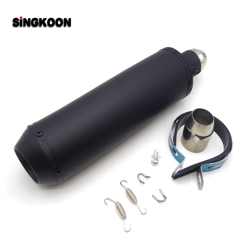 

2019 The Newest 51mm Universal motorcycle exhaust muffler Pipe escape moto FOR Honda cb400 cb1000r Yamaha er6n er6f tdm 850
