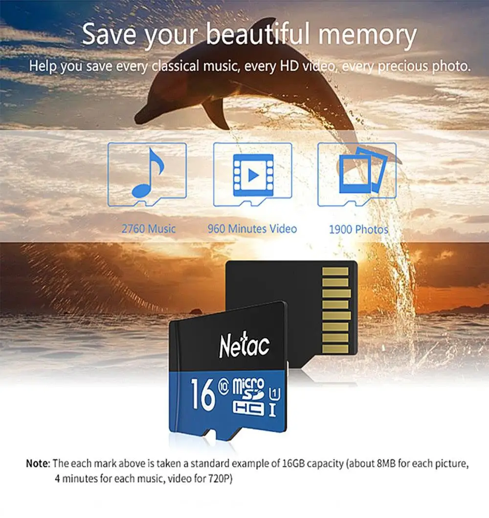 Netac P500 класс 10 16 ГБ 32 64 Гб 128 Micro SD карта TF памяти флэш-память для смартфона |