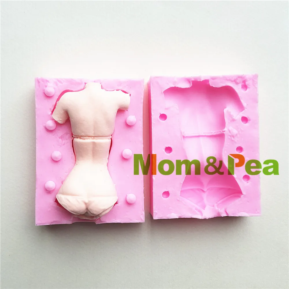 Силиконовая форма для украшения торта в форме женского тела Mom &amp Pea MPA1656 | Дом и