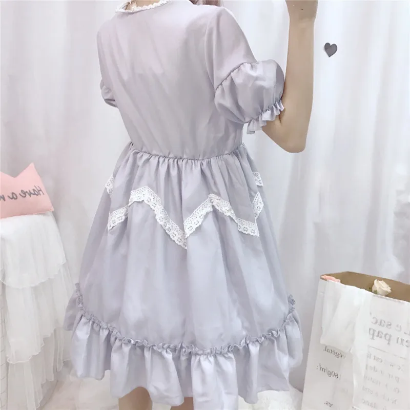 Фото Новинка 2014 года летнее платье в стиле Mori Girl Lolita с оборками кружевное пэчворк Новинка 2014 года летнее платье в стиле Mori Girl Lolita с оборками кружевное пэчворк