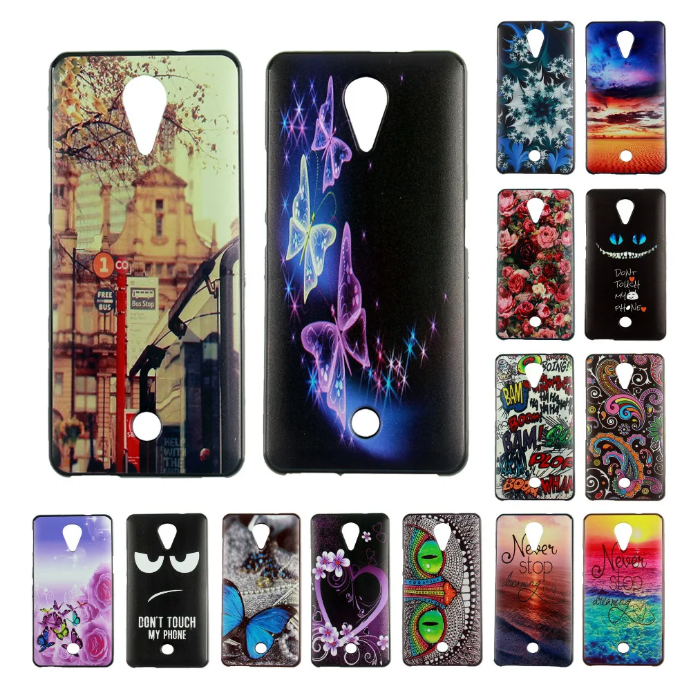 Телефон Чехол для Wiko Томми Случае Печати Pattern Мягкий TPU задняя Крышка Протектор Copa