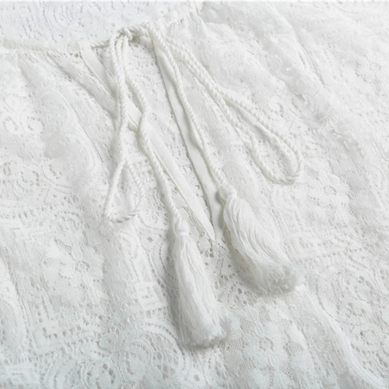 Пляжная накидка с глубоким v образным вырезом пляжное платье саронг вязаное