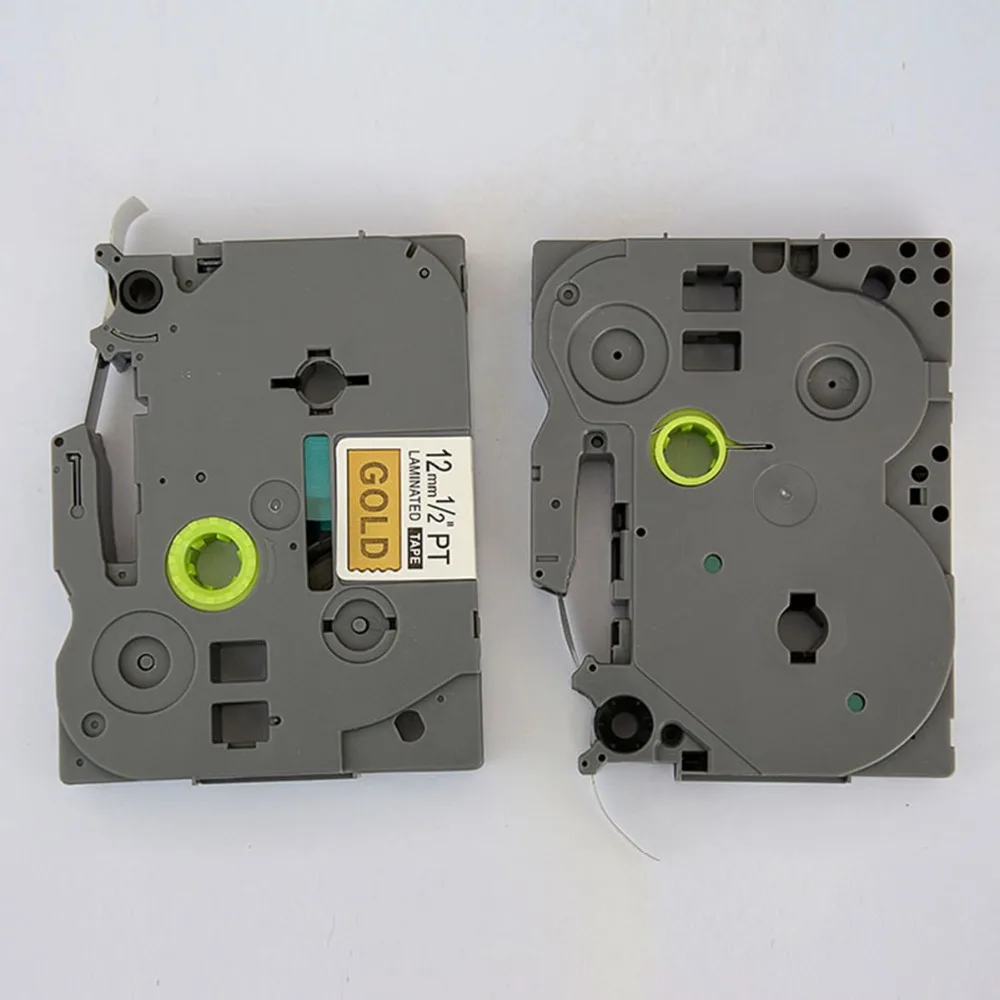 Совместимость TZ-831 TZe-831 TZe831 P-touch TZ ленточного картриджа (черного цвета золота 12 мм *