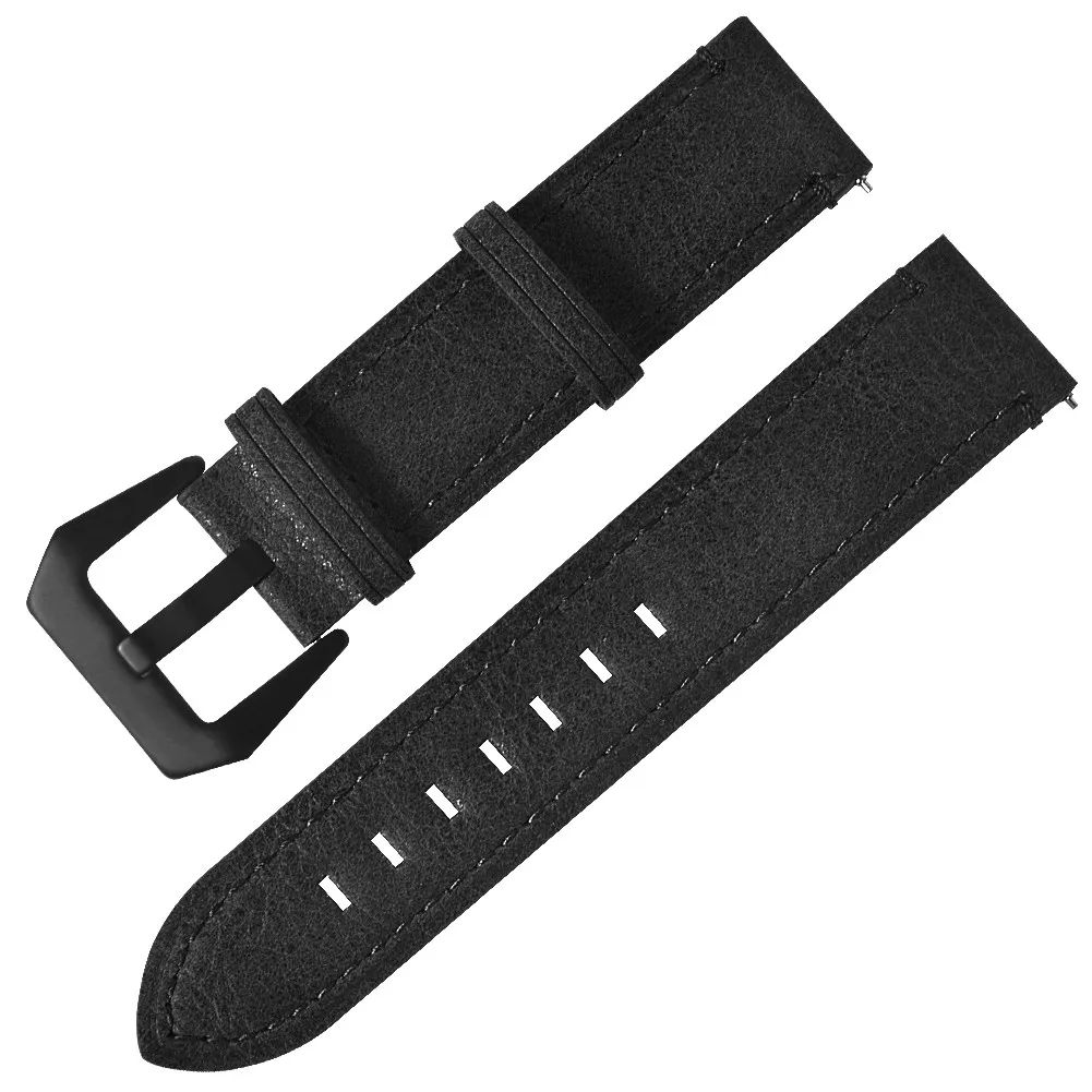 Замена Quick Release классический кожаный для Xiaomi Huami Amazfit Smartwatch ремешки для часов коричневый браслет для часов Ремешок nato