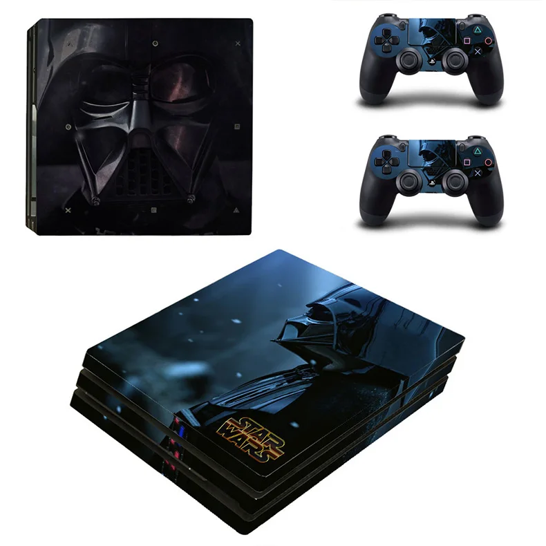 YSP4P-0410 Звездные войны PS4 Pro Кожа Наклейка Vinilo Skins Play station 4 Pro Pegatinas для sony Playstation 4 Pro консоль и два контроллера - Цвет: YSP4P-0410
