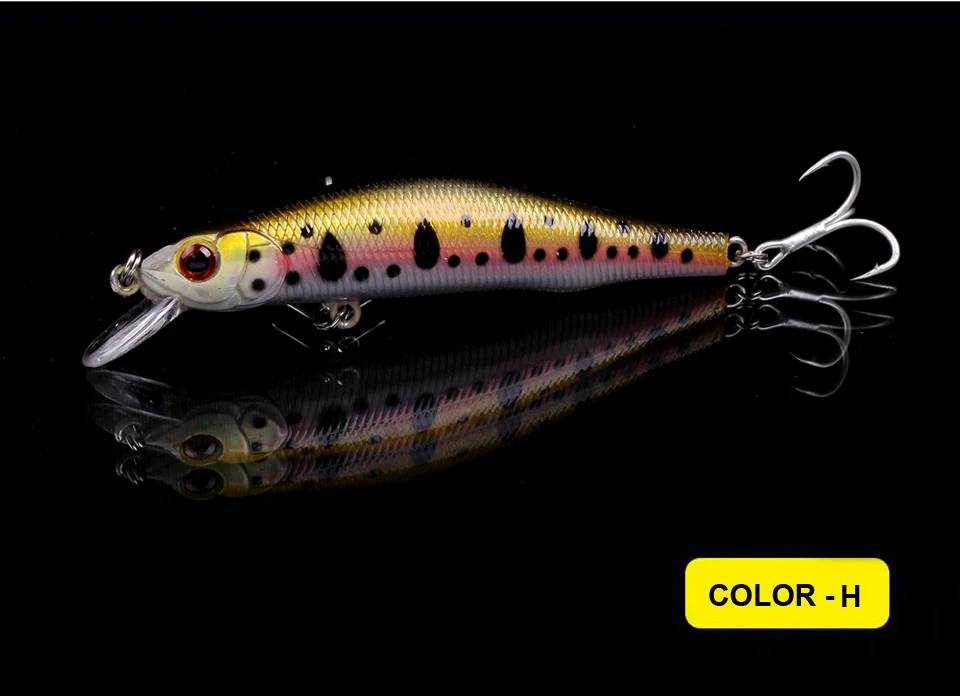 WALK FISH 1 шт. рыболовные приманки Minnow Crank 85 мм 9,1 г магнитная система Высокое качество жесткие приманки воблеры приманка, рыболовные снасти