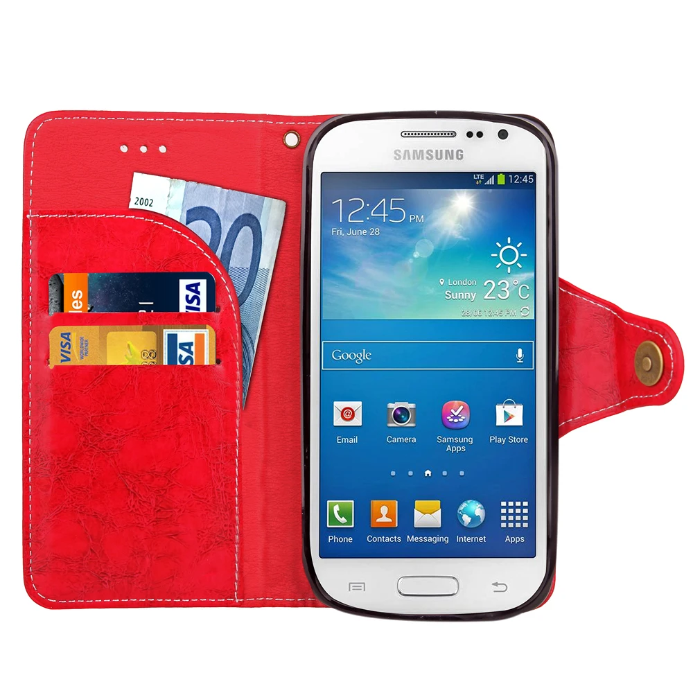 Чехол для сотового телефона Samsung Galaxy S3 SIII i9300 Neo i9300i Duos откидной Ретро кобура из