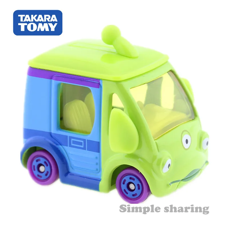Takara Tomy Disney Motor DM-14 Cubit Alien Tomica литая модель автомобиля История игрушек